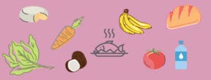 Healthy food for PCOS